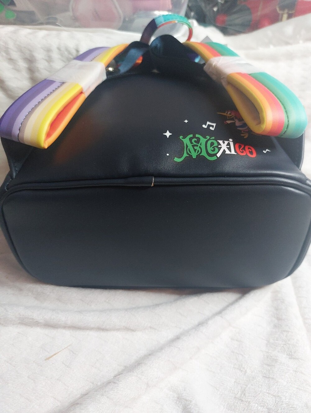 Disney Parks EPCOT The Three Caballeros Donald Loungefly Backpack Mexico Glow Dk - Picture 5 of 9